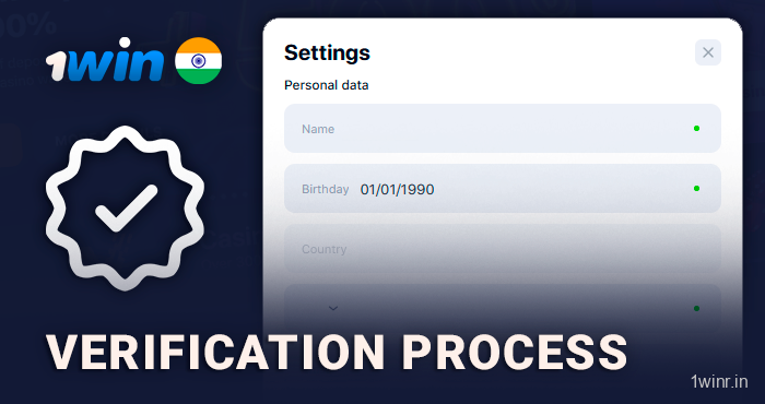1win Verification In India