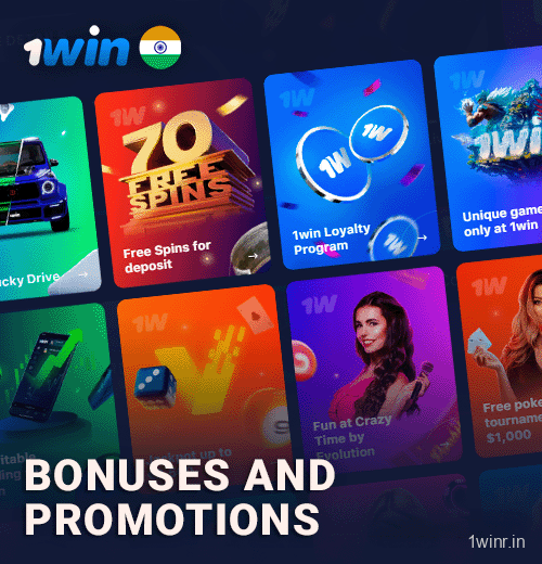 Best Bonus Offers at 1Win India