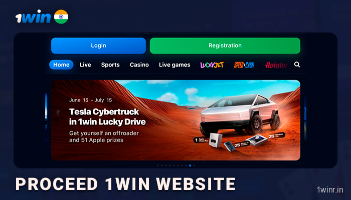 Proceed 1Win Website to start betting on esports