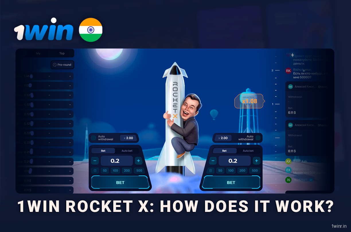 Rules of Rocket X Instant Casino Game - 1Win India