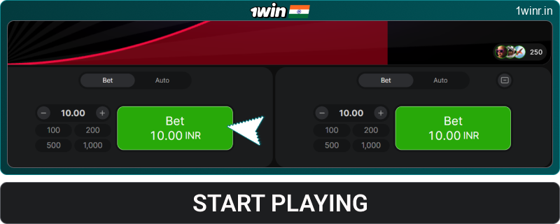 Start playing Aviator at 1win India
