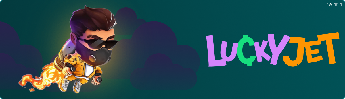 Play the Lucky Jet demo game at 1win IN
