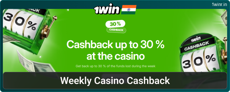 1win IN Bonus Cashback for Indians