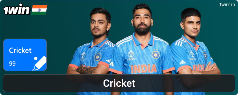 Bet on 1win Cricket For Indians