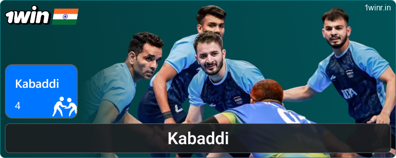 1Win Kabbadi Betting for Indians