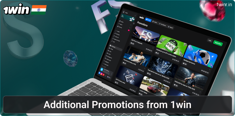 Bonuses and promotions for Indian players at 1win