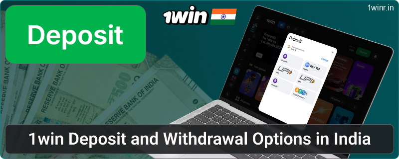 Payment methods for Indian 1win users